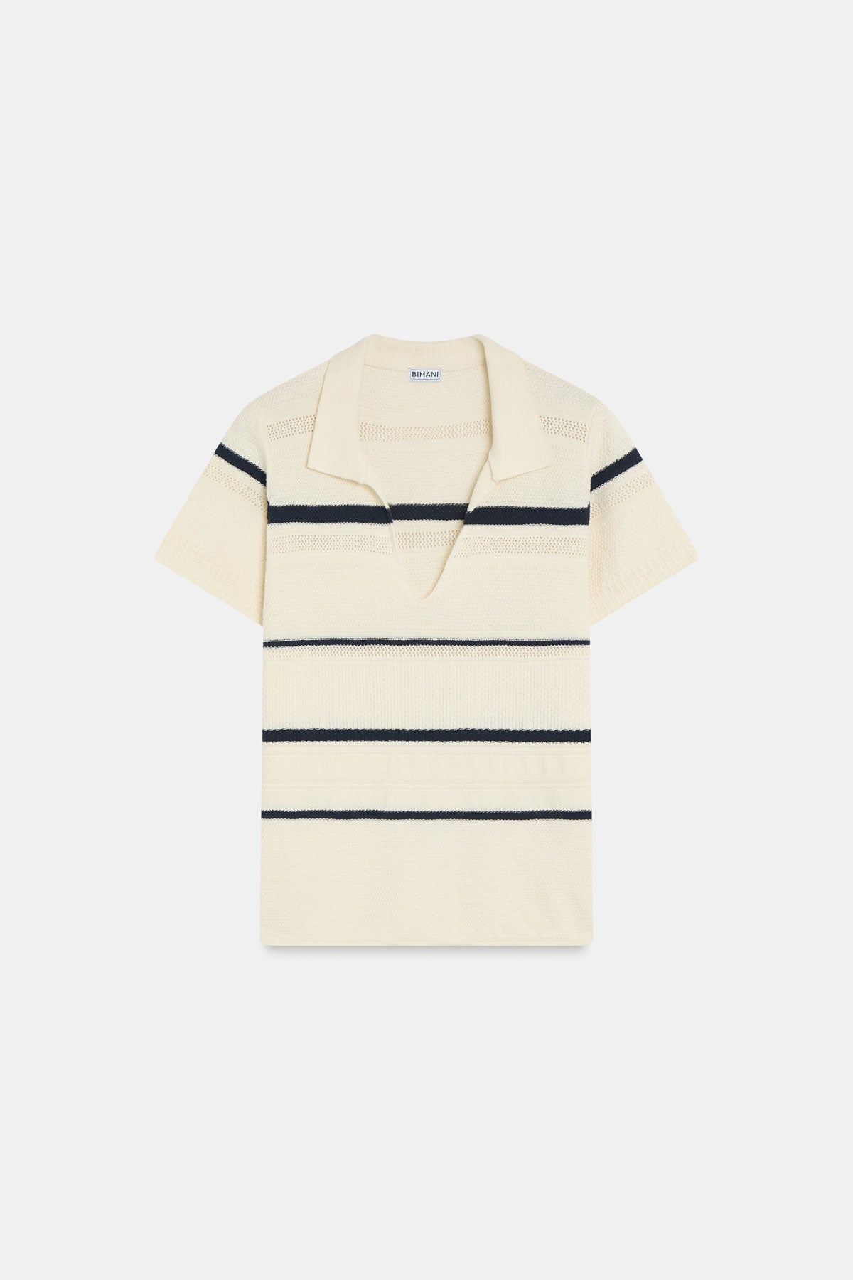 Teresa Ibáñez - Polo Rayas Beige
