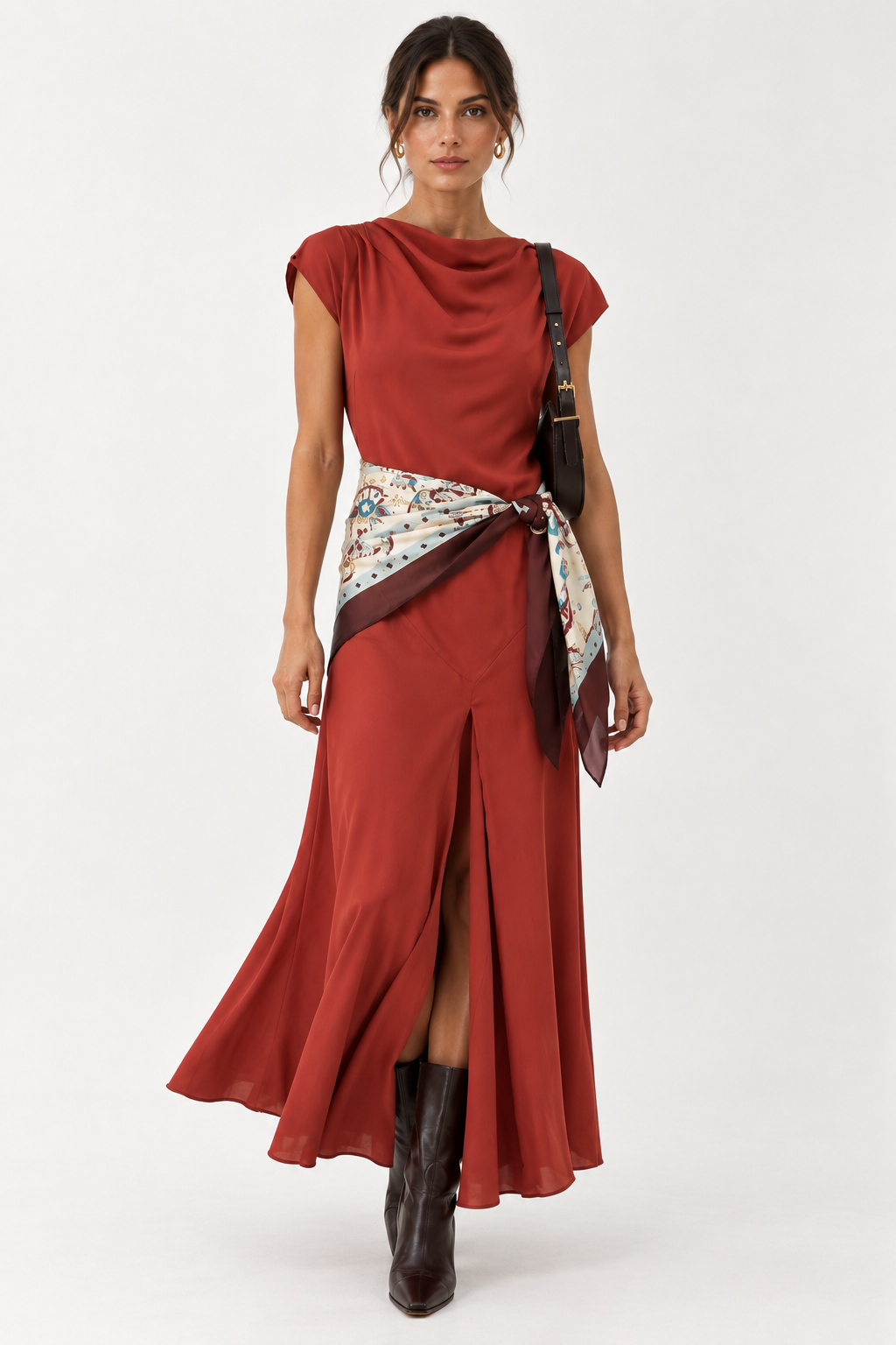 Isabel Sotomayor - Vestido Teja Mencía