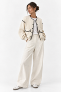 Claudia Salcedo - Bomber MEMPHIS Beige