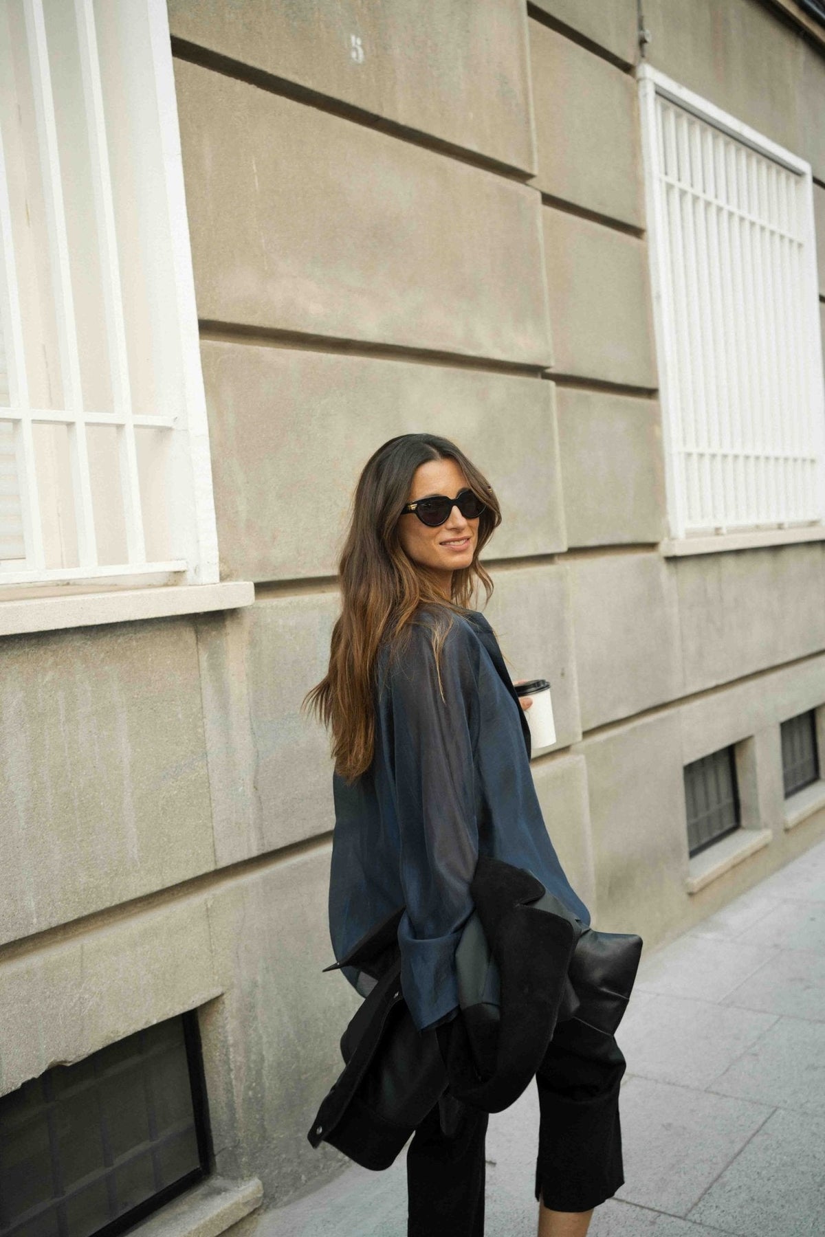 Beatriz Lozano - Blusa Petróleo