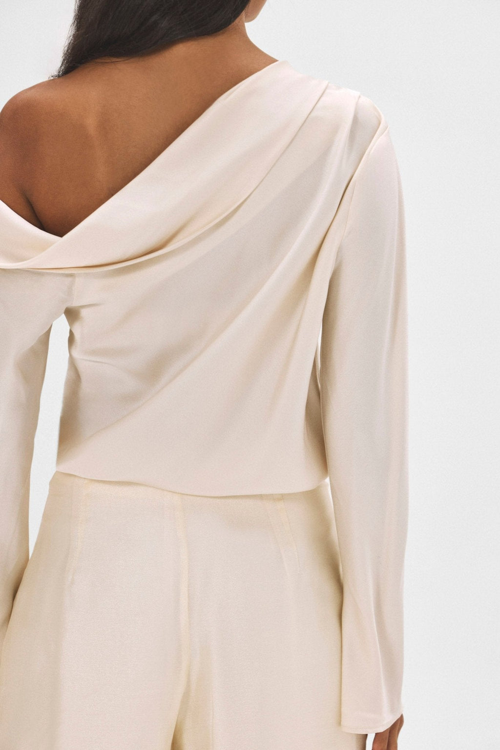 Silvia Navarro - Blusa Crema