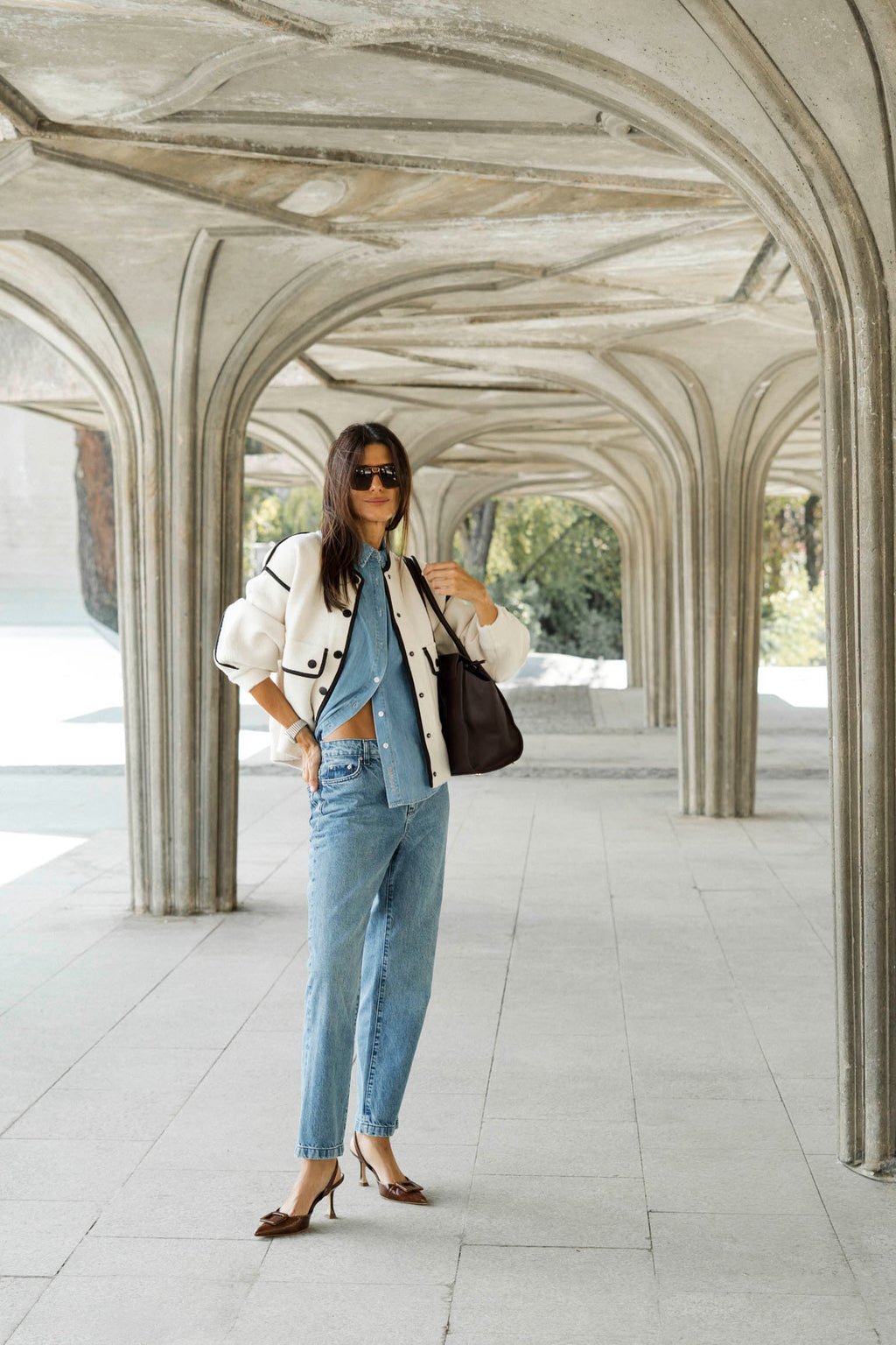 Claudia Salcedo - Bomber MEMPHIS Beige