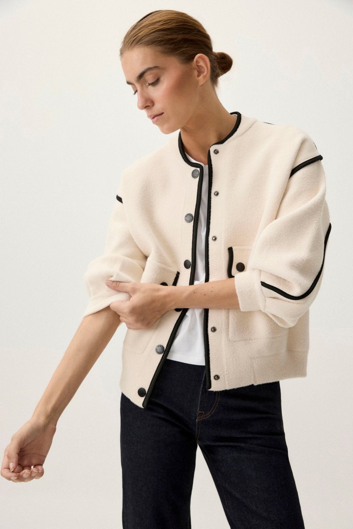 Claudia Salcedo - Bomber MEMPHIS Beige